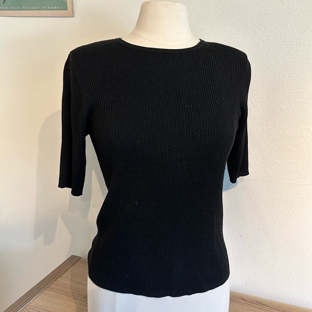 August Silk 100% silk fine knit sweater